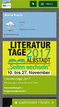 Mobile Screenshot of albstadt-tourismus.de